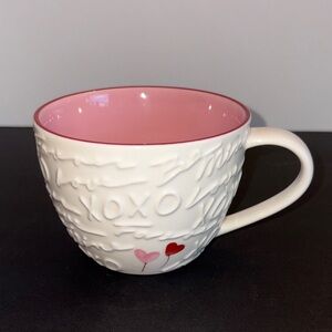 Starbucks XOXO 3D Heart Mug 2007 Valentine’s Day